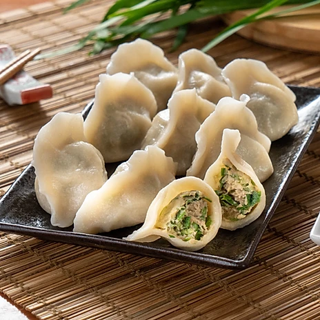 白菜豬肉水餃__Pork Dumpling w: Napa Cabbage 